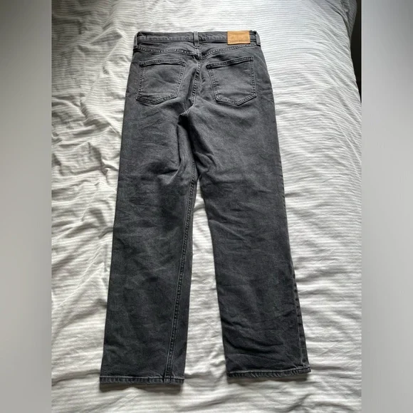 Denim Forum Arlo high rise straight leg Jeans - Picture 3 of 5